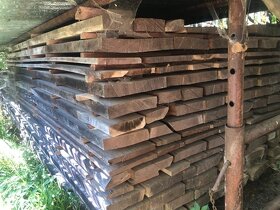 dřevo, stavební řezivo, fošny, trámy, latě - 4