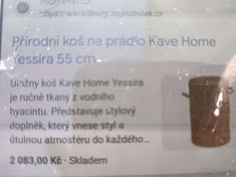 Proutěný koš na prádlo - 4