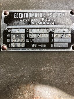 Elektromotor 3x - 4