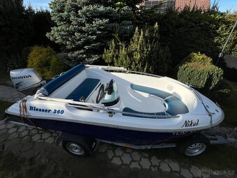 motorovy clun Blesser 360 + Honda 30HP - 4