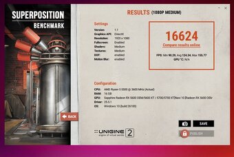 Herní PC ryzen 5 5500/ 16gb/ rx5700xt/ - 4