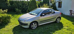 Peugeot 206CC, 1,6i 80kW, velmi pěkný stav - 4