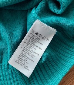 Vel. S H&M nový zelený svetr s volány - 4