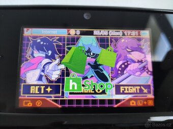 PRODÁNO Nintendo 3DS Cosmos Black+homebrew hack a 64GB karta - 4