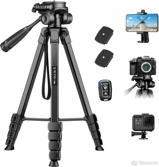 1x nový stativ max 160cm 1x tripod stativ Victiv P50 320kč - 4