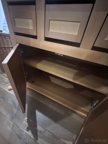Komoda přebalovací pult, buk, VŠH 90x100x79 - 4
