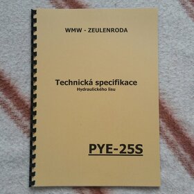 Návody hydraulické lisy CDC-2, CDC-10, CBJ 45, CBJ-100 - 4