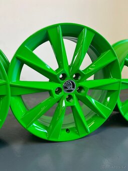 Originální alu kola Savio, Škoda Fabia R5, 5x100 r17 - 4