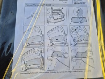 sluneční clony VW Passat Variant B7 od 2011 3AF064365 - 4