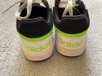 Bílé tenisky, botasky Adidas, vel. 35 1/2 - 4