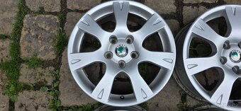 16" disky Škoda 5x112 - pošlu - 4