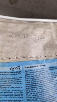 Ňemecké granule Belcando Junior jehněčí a rýže 12,5kg - 4