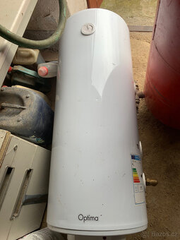 Bojler kombinovaný 120L elekrický + šnek , skoro nový - 4