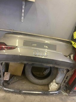 Audi a4 B9 combi zadní víko,nárazník - 4