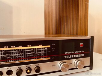 Vintage Receiver Telefunken Allegretto stereo 101, rok 1972 - 4