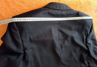 Pánský,černý oblek. - 4