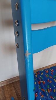 Prodám rostoucí židličku Jitro Plus - světle modrá - 4