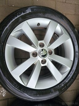 Letní kola disky Škoda Citigo 4x100 185/55 R15 VW 1ST - 4