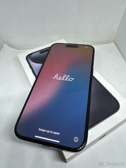 iPhone 15 PRO 128GB Blue titan, komplet balení,záruka - 4