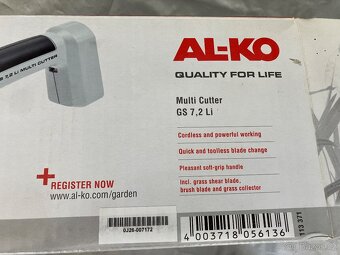 Prodam zastřihovač ALKo Multi Cutter GS 7,2Li - 4