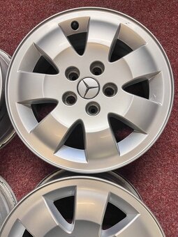 5x108 R15 Mercedes Citan ORIGINÁL Alu disky - ET 44 - 4