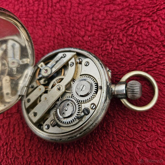 Strieborné kapesní hodinky - 4