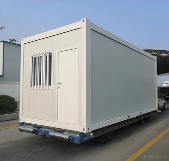 NOVÝ STAVEBNÍ KONTEJNER / UNIMOBUŇKA 6 × 2,4 m – bílá - 4
