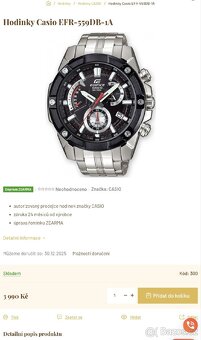 Hodinky CASIO Edifice EFR 559 - 4