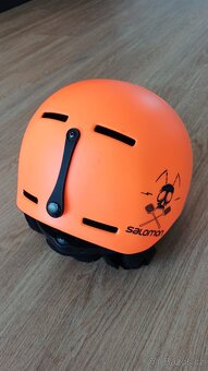 Dětská lyžařská helma a brýle - 4