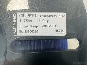 Filament Creality 1.75mm Ender-PETG 1kg průhedná modrá - 4