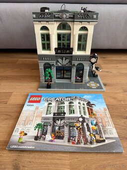 LEGO Creator Expert 10251 Brick Bank - Z VÝSTAVKY + SVĚTLA - 4