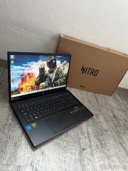 ZÁRUKA do r.2030-HERNÍ MAŠINA-ACER NITRO-i5 13.gen/SSD/RTX/W - 4