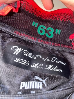 Ac Milan dres x off-white player version - 4
