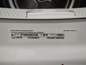 Sušička Bosch WTW85480CS, serie 6 - 4