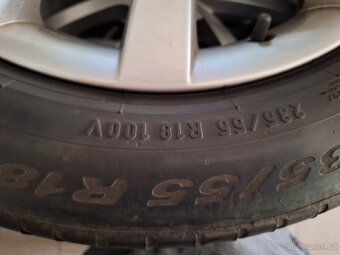 Prodám origo alu kola skoda kodiaq 5x112 r18 Elbrus - 4