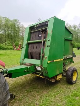 LIS NA KULATÉ BALÍKY JOHN DEERE 550 - 4