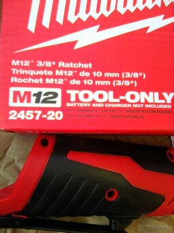 Milwaukee M12 2457-20 EU verze M12 IR-0 Aku račna 3/8 47Nm - 4