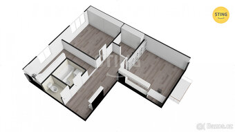 Byt 2+1 s balkónem k pronájmu, Ostrava / Mor. Ostrav, 132753 - 4