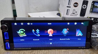 1DIN autorádio 6,9" IPS LCD Carplay Android Auto + DAB - 4
