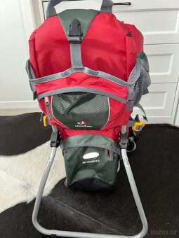 Krosna,nosič Deuter Kid Comfort II, vč. pláštěnky a stříšky - 4