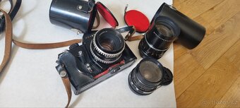 Fotoaparát Praktica v setu (3 objektivy, obal, kryty), - 4