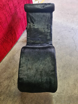 Le Corbusier Originální lehátko LC4 - Pony skin black - č. 9 - 4