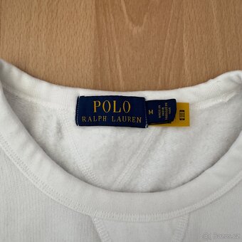 Ralph Lauren Polo dámská bílá mikina | vel. M - 4