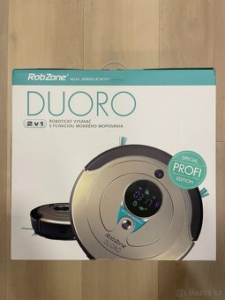 RobZone Duoro – Robotický vysavač s mopem, dálkovým ovládán - 4