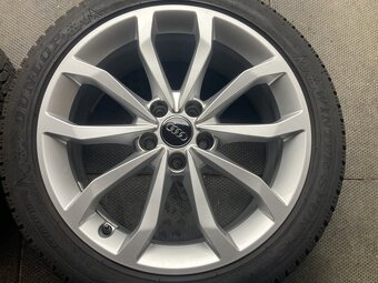 Zimní alu kola AUDI A4 S4 B9 18" 5x112 + 225/45R18 DOT2024 - 4