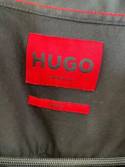 Pánská košile s krátkým rukávem Hugo Boss (vel. M) - 4