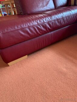 luxusní kožená sedačka zn. Natuzzi - 4