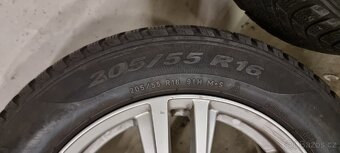 Alu kola Seat 5x112 ET46 zimní 205/55/16 - 4