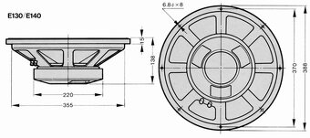 reproduktor JBL E140-8 - 4