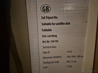 Stativ nejen na satelit na kempování - 4